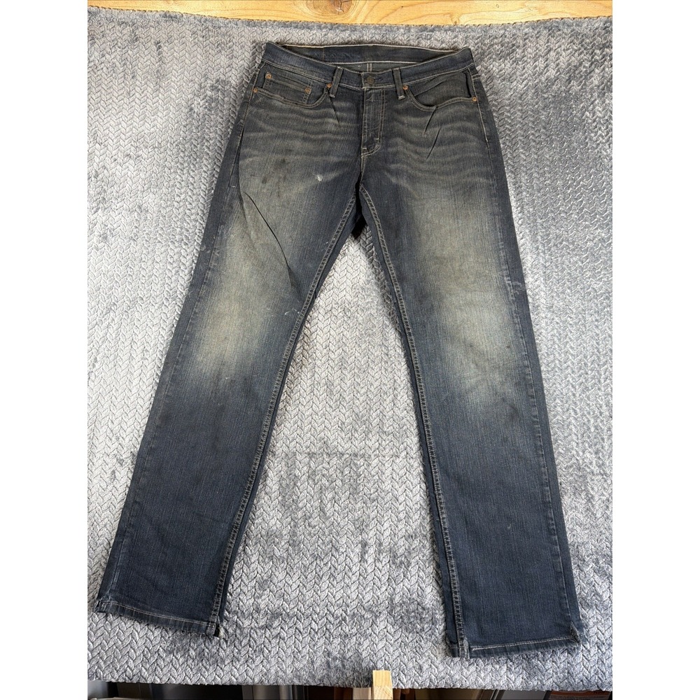 Levi's 559 Relaxed Straight Mens Jeans W32‎ L34 Dark Wash Denim